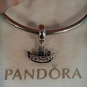 Pandora Jewelry - Pandora Gondola Venice Italy Drop Charm Pandora Jewelry - Pandora Gondola Venice Italy Drop Charm